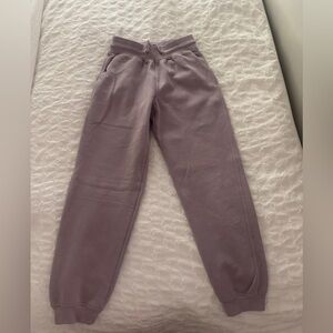Womens Lavender Sweatpants